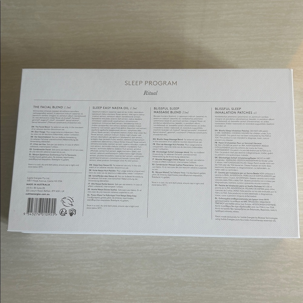 Subtle Energies Sleep Program Set - Picture 4 of 4